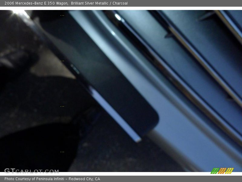 Brilliant Silver Metallic / Charcoal 2006 Mercedes-Benz E 350 Wagon
