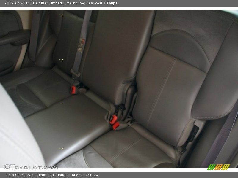Inferno Red Pearlcoat / Taupe 2002 Chrysler PT Cruiser Limited