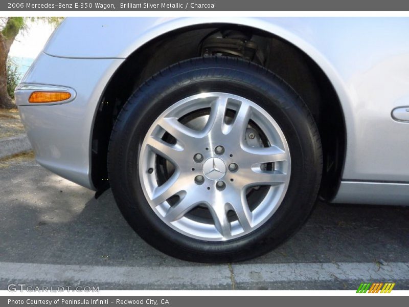 Brilliant Silver Metallic / Charcoal 2006 Mercedes-Benz E 350 Wagon