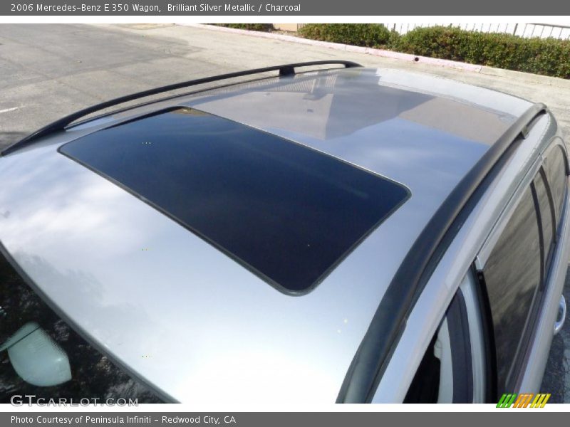 Brilliant Silver Metallic / Charcoal 2006 Mercedes-Benz E 350 Wagon