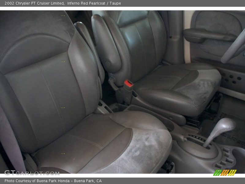 Inferno Red Pearlcoat / Taupe 2002 Chrysler PT Cruiser Limited