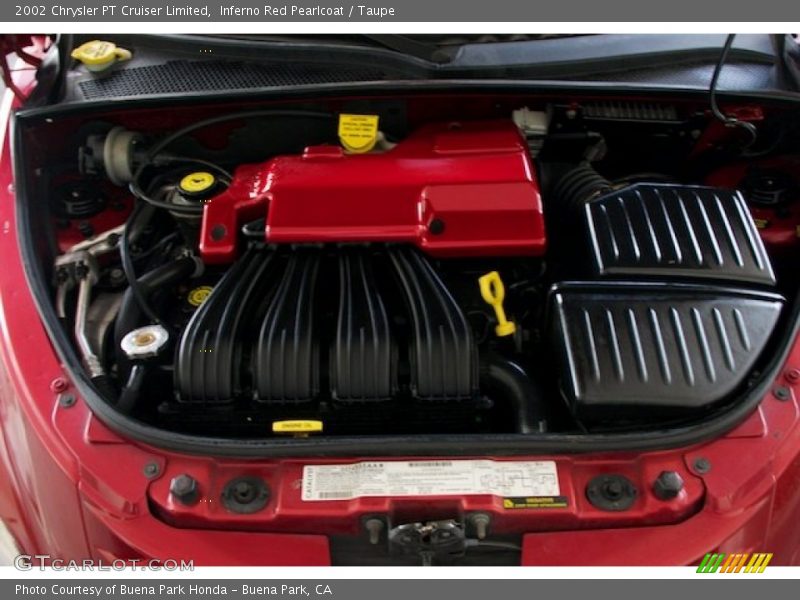 Inferno Red Pearlcoat / Taupe 2002 Chrysler PT Cruiser Limited