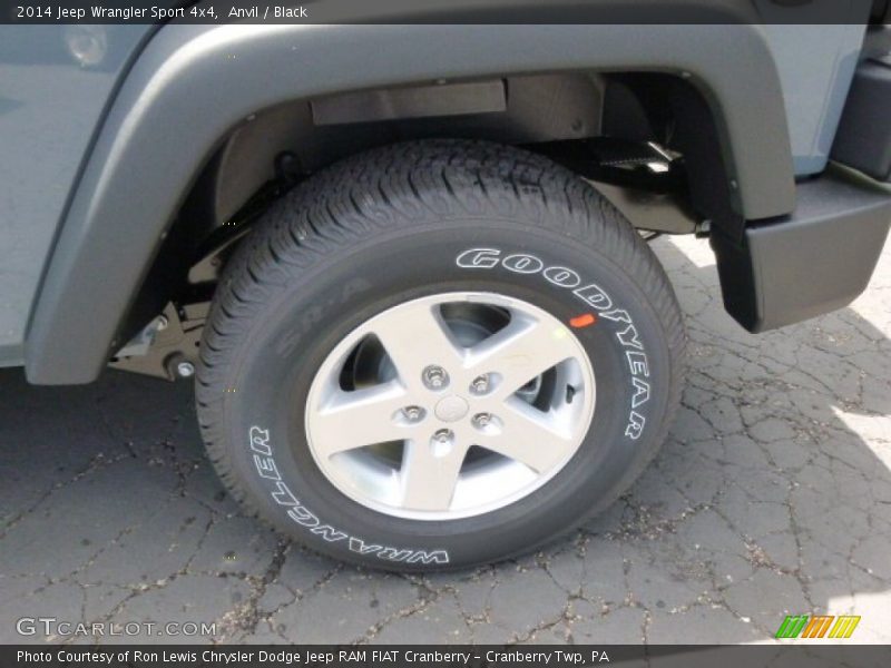 Anvil / Black 2014 Jeep Wrangler Sport 4x4