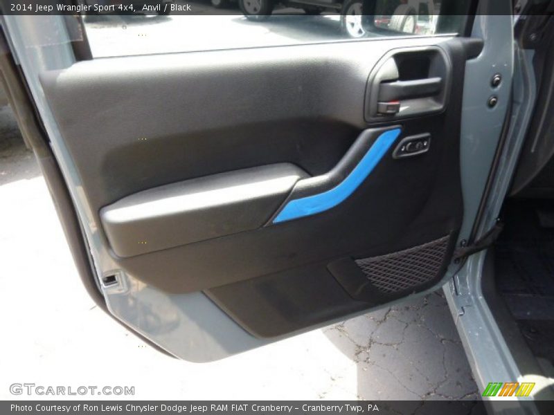 Anvil / Black 2014 Jeep Wrangler Sport 4x4