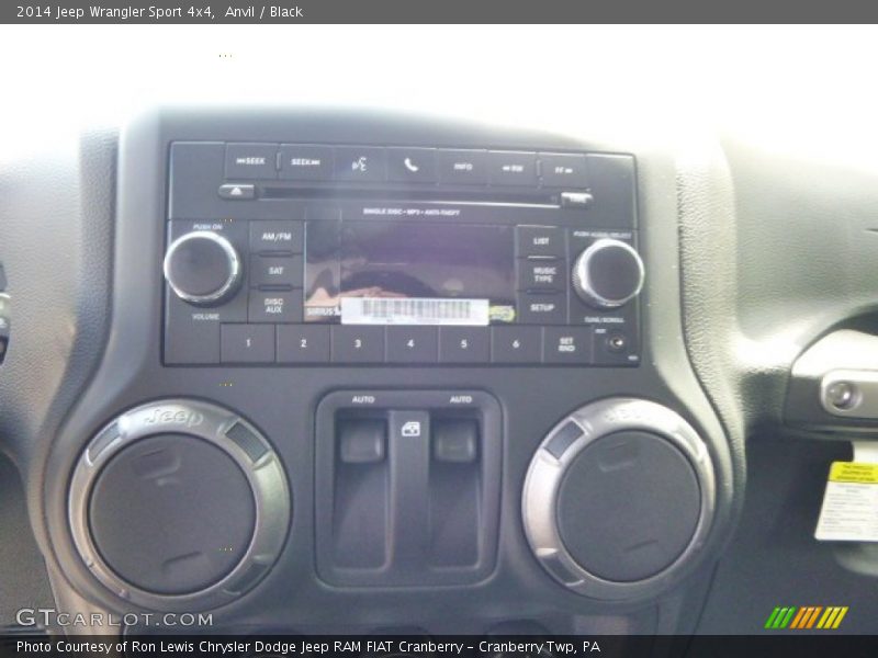 Anvil / Black 2014 Jeep Wrangler Sport 4x4