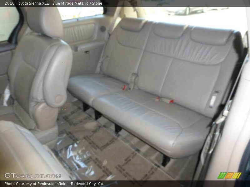 Blue Mirage Metallic / Stone 2010 Toyota Sienna XLE