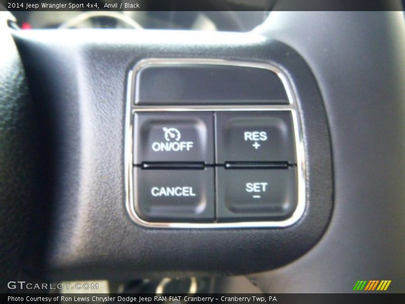 Anvil / Black 2014 Jeep Wrangler Sport 4x4