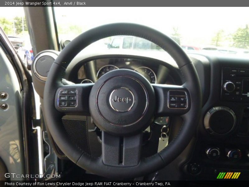Anvil / Black 2014 Jeep Wrangler Sport 4x4