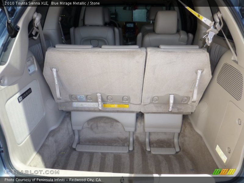 Blue Mirage Metallic / Stone 2010 Toyota Sienna XLE
