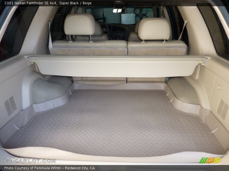 Super Black / Beige 2001 Nissan Pathfinder SE 4x4