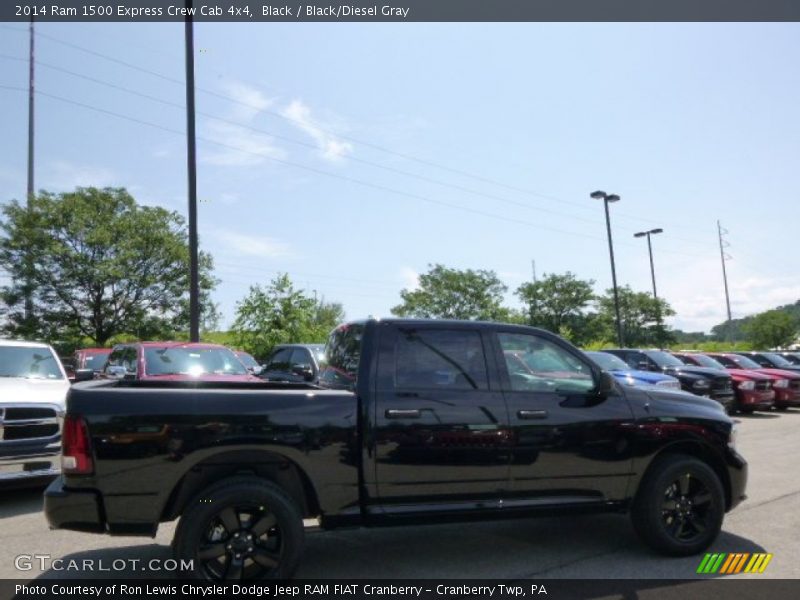 Black / Black/Diesel Gray 2014 Ram 1500 Express Crew Cab 4x4