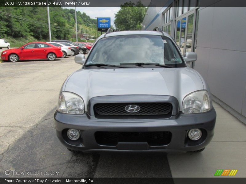 Pewter / Gray 2003 Hyundai Santa Fe LX 4WD