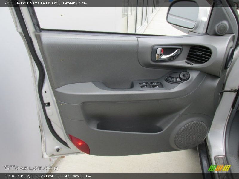 Pewter / Gray 2003 Hyundai Santa Fe LX 4WD