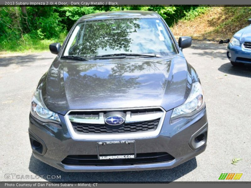 Dark Gray Metallic / Black 2013 Subaru Impreza 2.0i 4 Door