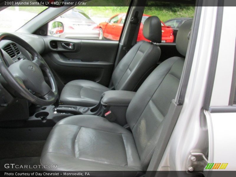 Pewter / Gray 2003 Hyundai Santa Fe LX 4WD