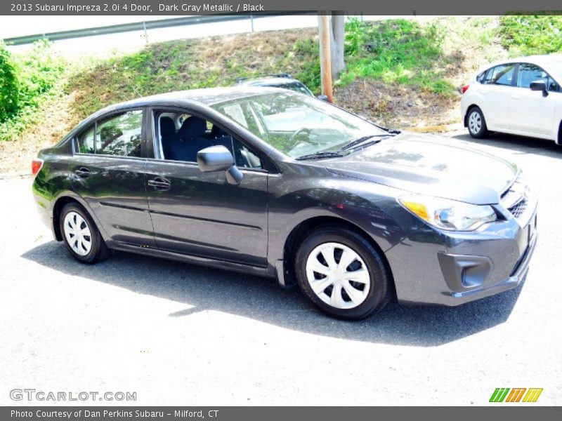 Dark Gray Metallic / Black 2013 Subaru Impreza 2.0i 4 Door