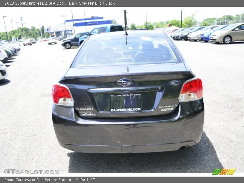 Dark Gray Metallic / Black 2013 Subaru Impreza 2.0i 4 Door