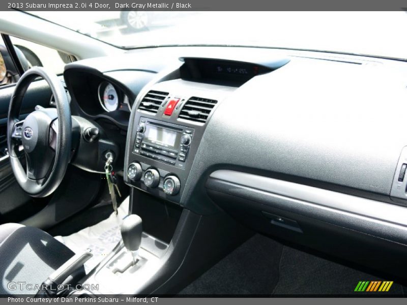 Dark Gray Metallic / Black 2013 Subaru Impreza 2.0i 4 Door
