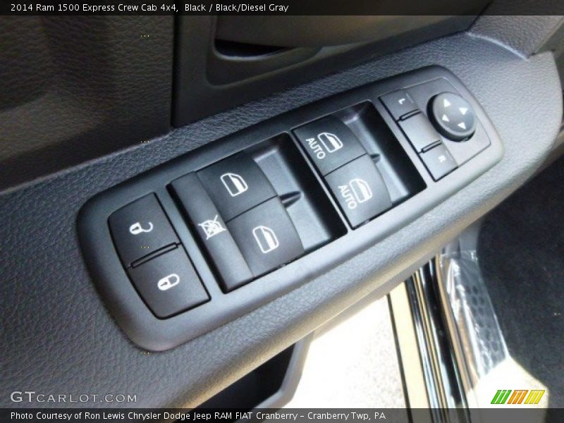 Black / Black/Diesel Gray 2014 Ram 1500 Express Crew Cab 4x4