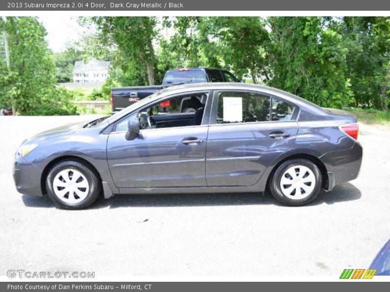 Dark Gray Metallic / Black 2013 Subaru Impreza 2.0i 4 Door