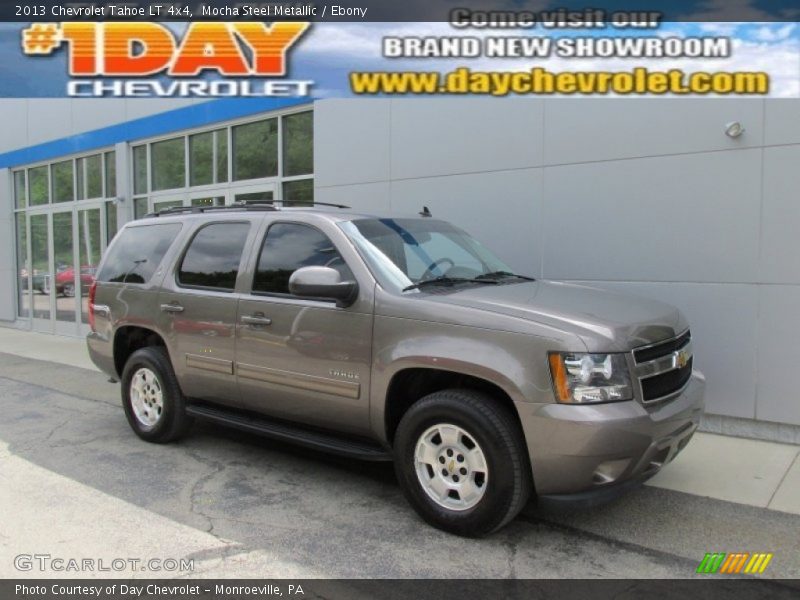 Mocha Steel Metallic / Ebony 2013 Chevrolet Tahoe LT 4x4