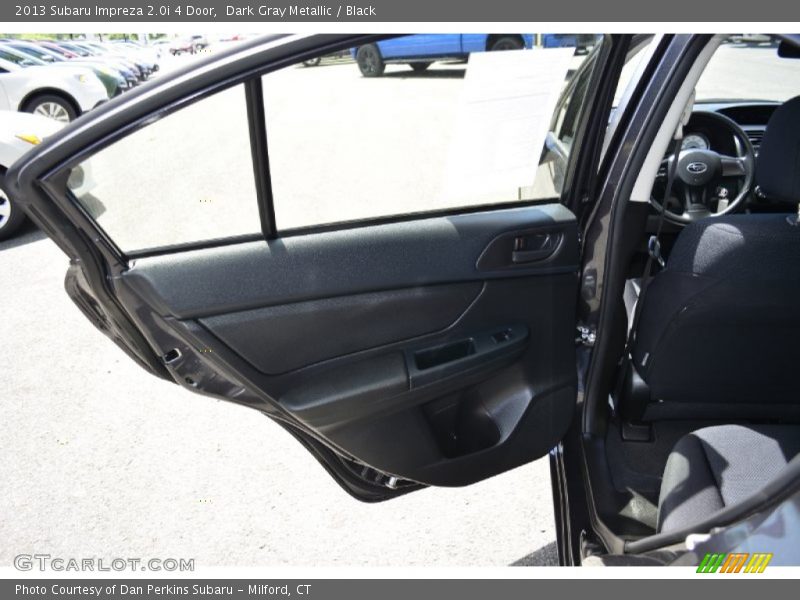 Dark Gray Metallic / Black 2013 Subaru Impreza 2.0i 4 Door