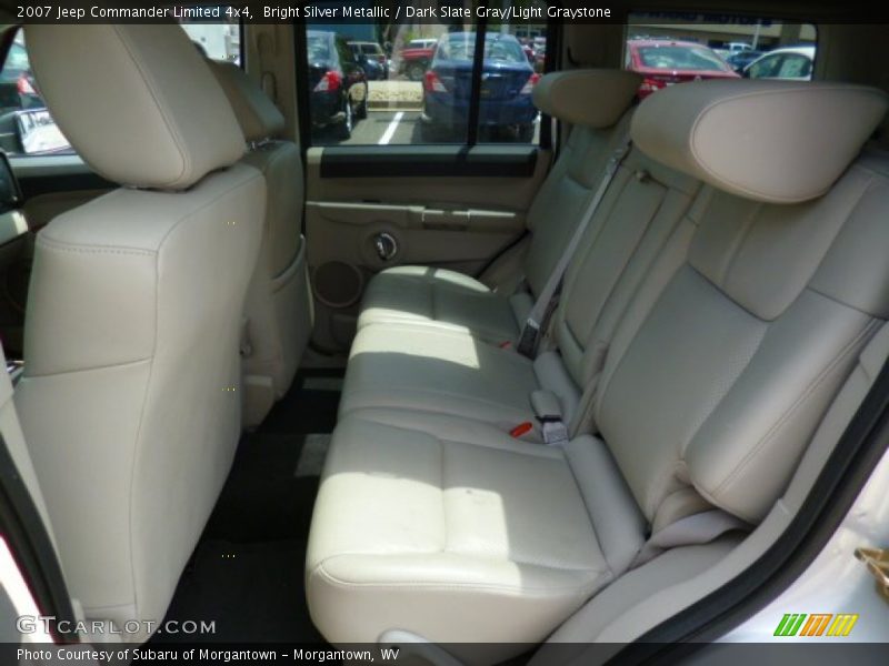 Bright Silver Metallic / Dark Slate Gray/Light Graystone 2007 Jeep Commander Limited 4x4