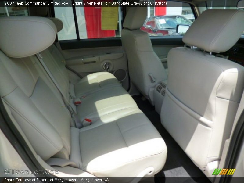 Bright Silver Metallic / Dark Slate Gray/Light Graystone 2007 Jeep Commander Limited 4x4