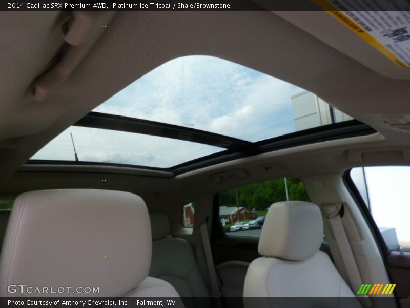 Sunroof of 2014 SRX Premium AWD