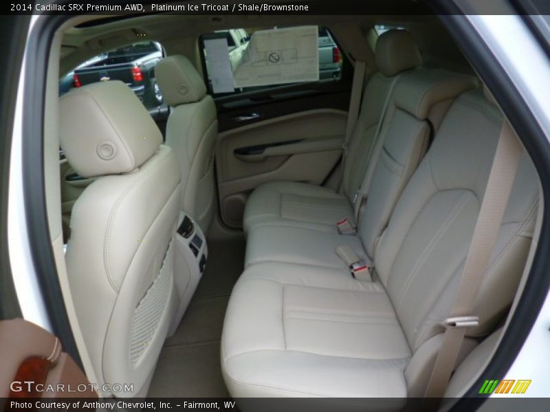 Rear Seat of 2014 SRX Premium AWD