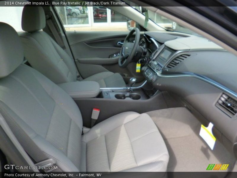 Blue Ray Metallic / Jet Black/Dark Titanium 2014 Chevrolet Impala LS