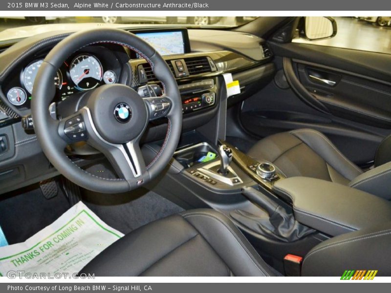 Carbonstructure Anthracite/Black Interior - 2015 M3 Sedan 