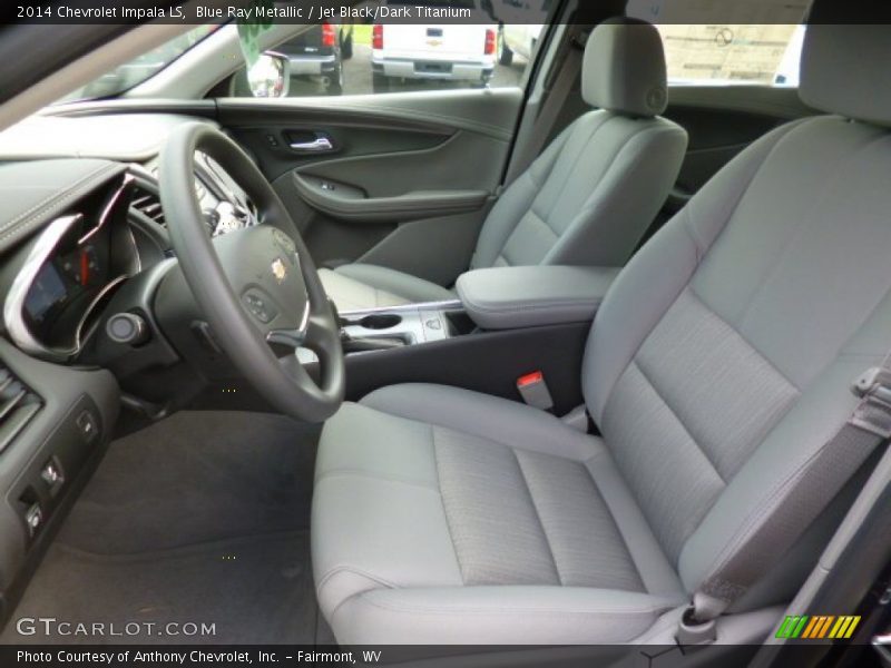 Blue Ray Metallic / Jet Black/Dark Titanium 2014 Chevrolet Impala LS