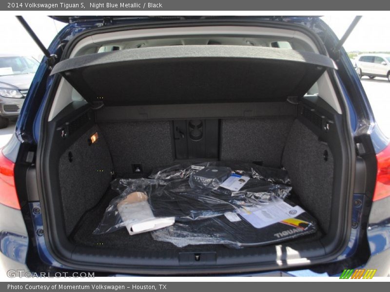 Night Blue Metallic / Black 2014 Volkswagen Tiguan S