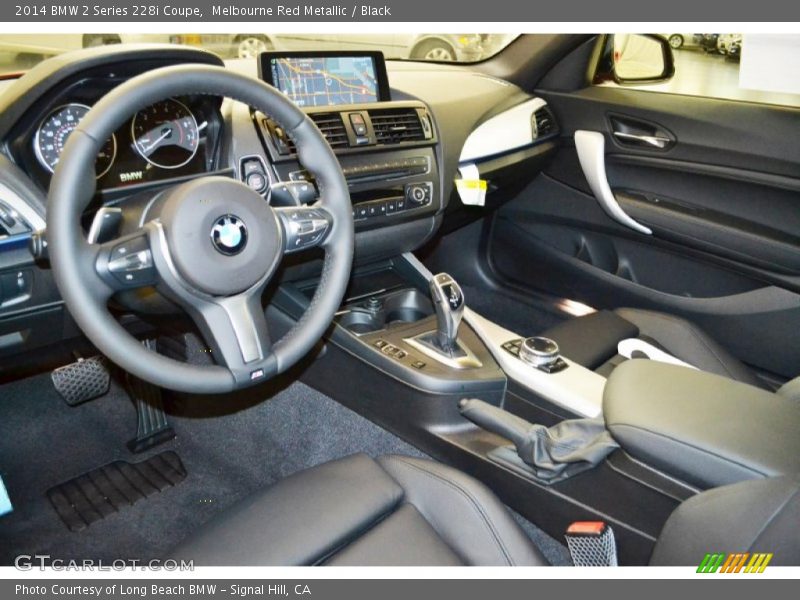 Black Interior - 2014 2 Series 228i Coupe 