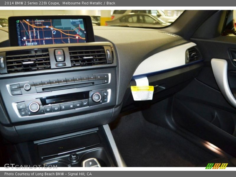 Melbourne Red Metallic / Black 2014 BMW 2 Series 228i Coupe