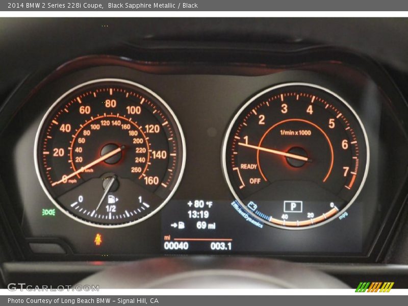  2014 2 Series 228i Coupe 228i Coupe Gauges