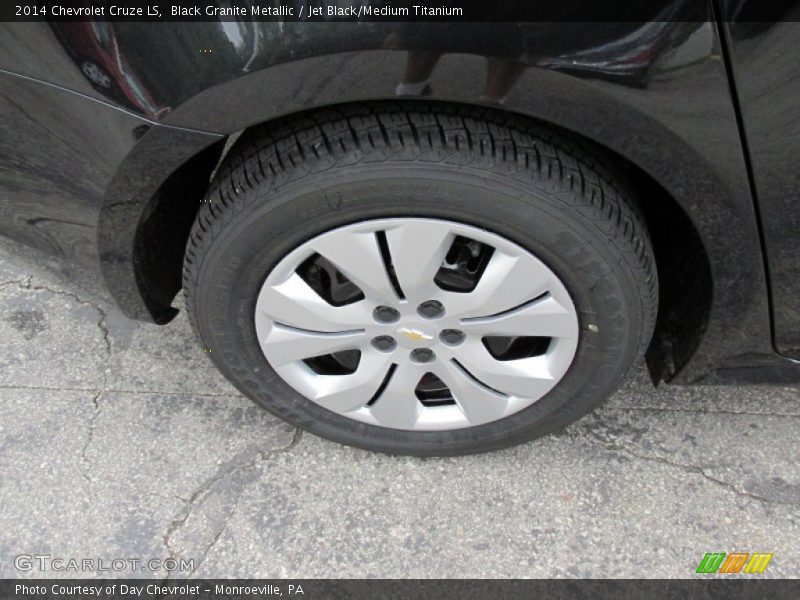 Black Granite Metallic / Jet Black/Medium Titanium 2014 Chevrolet Cruze LS