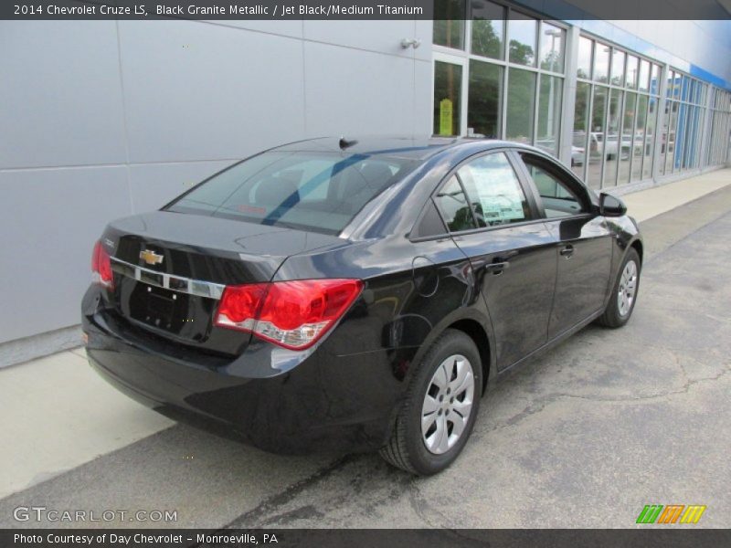 Black Granite Metallic / Jet Black/Medium Titanium 2014 Chevrolet Cruze LS