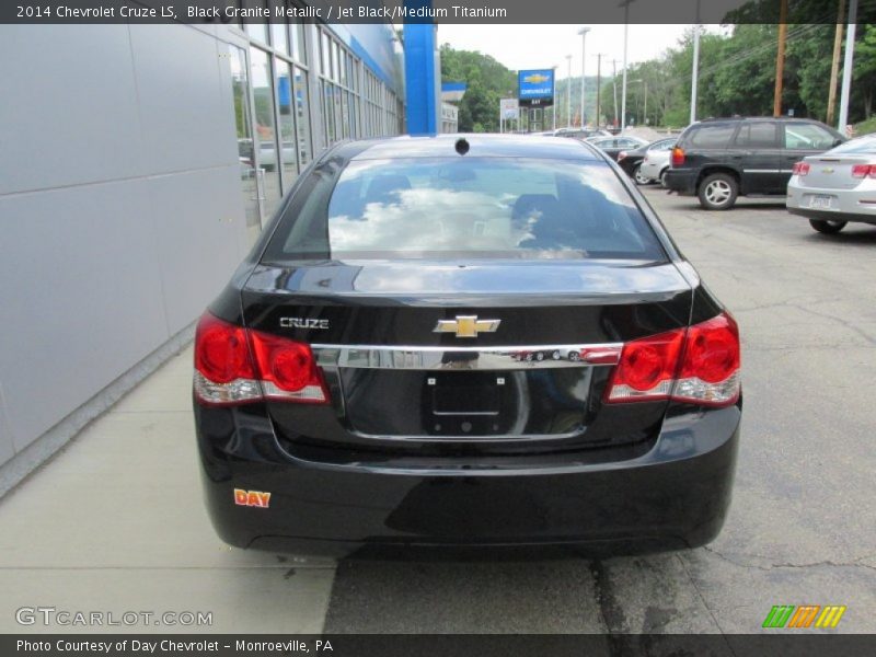 Black Granite Metallic / Jet Black/Medium Titanium 2014 Chevrolet Cruze LS