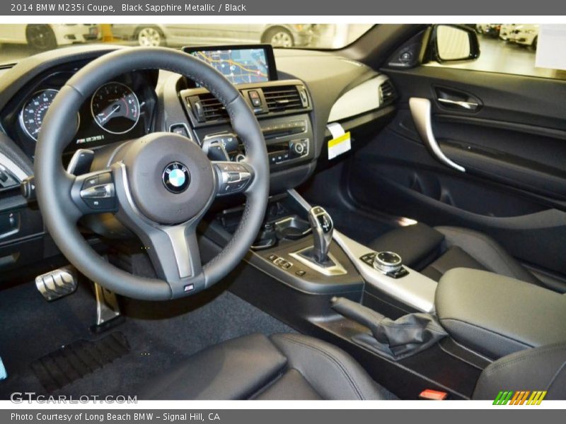 Black Interior - 2014 M235i Coupe 