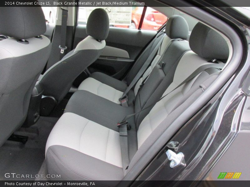 Black Granite Metallic / Jet Black/Medium Titanium 2014 Chevrolet Cruze LS