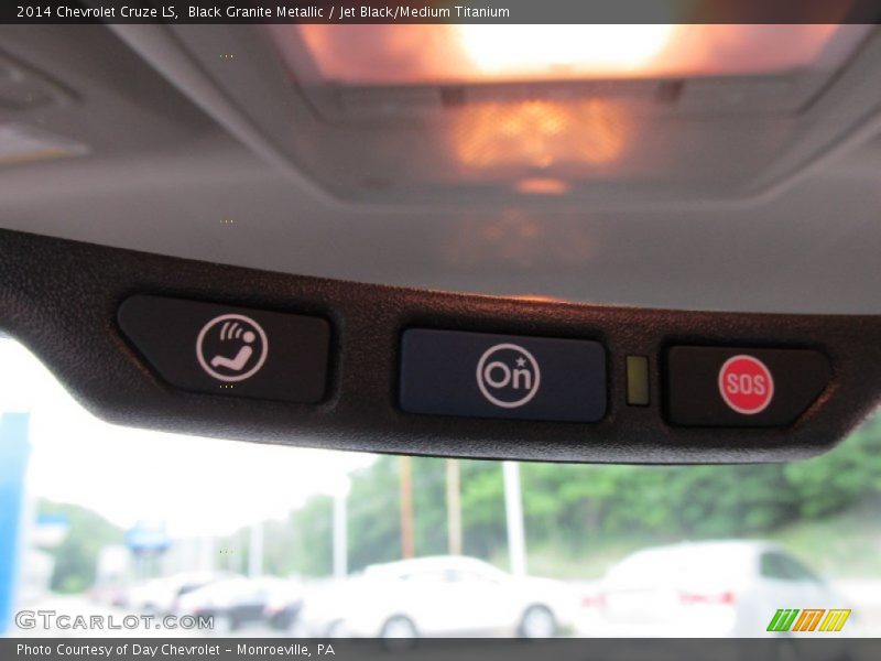 Black Granite Metallic / Jet Black/Medium Titanium 2014 Chevrolet Cruze LS