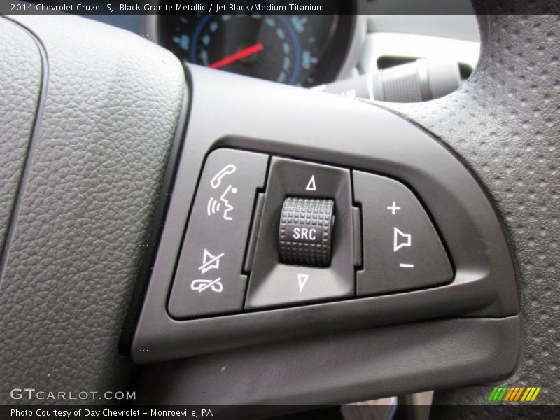 Black Granite Metallic / Jet Black/Medium Titanium 2014 Chevrolet Cruze LS