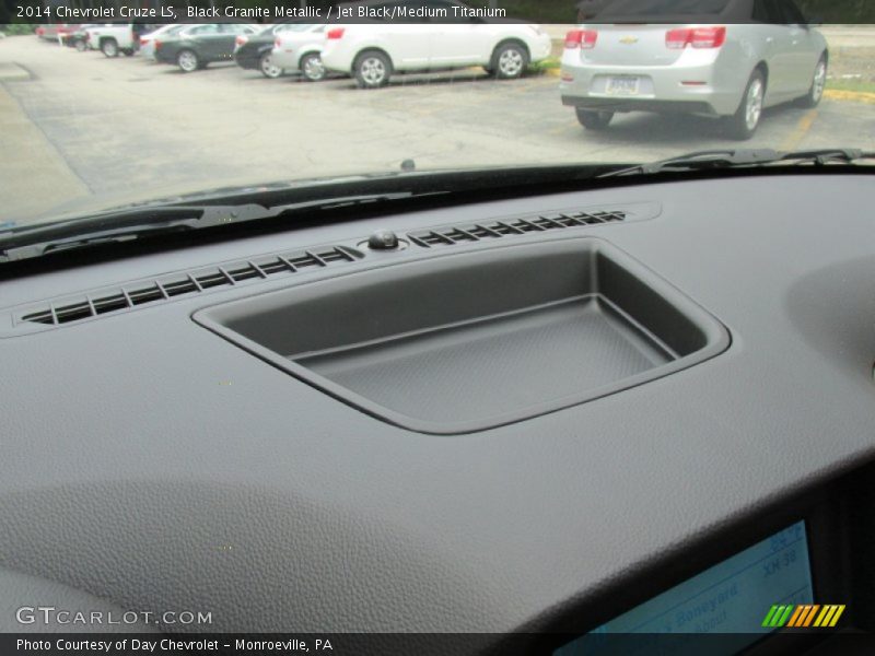 Black Granite Metallic / Jet Black/Medium Titanium 2014 Chevrolet Cruze LS