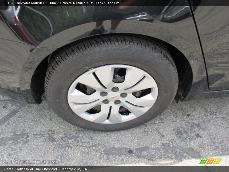 Black Granite Metallic / Jet Black/Titanium 2014 Chevrolet Malibu LS