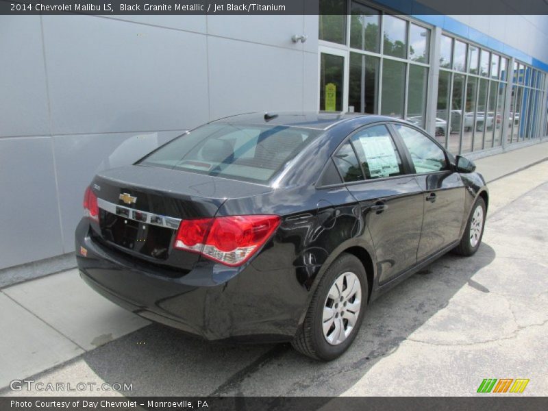 Black Granite Metallic / Jet Black/Titanium 2014 Chevrolet Malibu LS