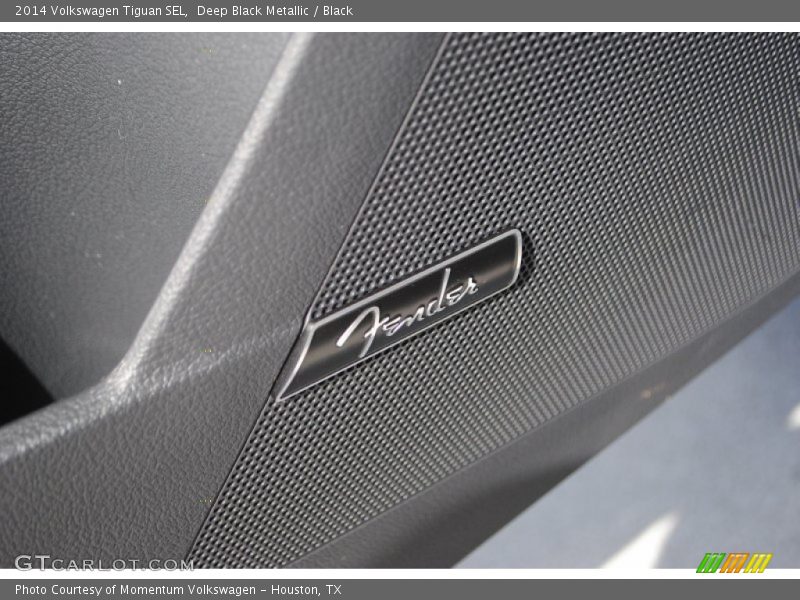 Deep Black Metallic / Black 2014 Volkswagen Tiguan SEL