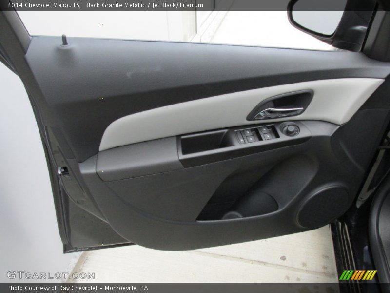 Black Granite Metallic / Jet Black/Titanium 2014 Chevrolet Malibu LS