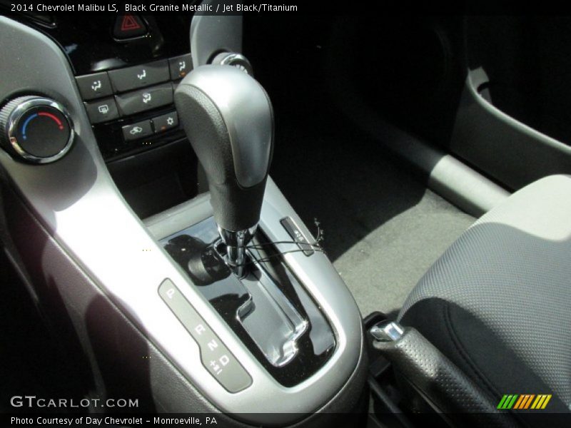 Black Granite Metallic / Jet Black/Titanium 2014 Chevrolet Malibu LS